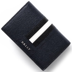 バリー カードケース/名刺入れ メンズ タイク ニューブルー TYKELT 17 6218027 BALLY