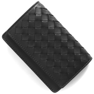 ボッテガヴェネタ (ボッテガ・ヴェネタ) カードケース メンズ イントレチャート ブラック 133945 V0016 8806 BOTTEGA VENETA