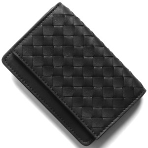 ボッテガヴェネタ (ボッテガ・ヴェネタ) カードケース/名刺入れ メンズ イントレチャート ブラック 529121 V4651 1000 BOTTEGA VENETA