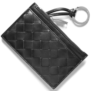 ボッテガヴェネタ (ボッテガ・ヴェネタ) コインケース（小銭入れ） 財布 メンズ イントレチャート ブラック 608784 V48C3 8803 BOTTEGA VENETA