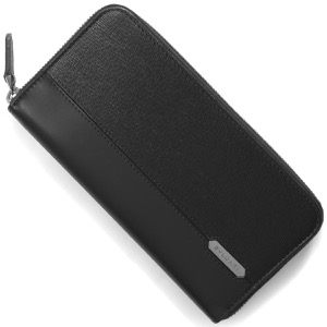 ブルガリ 長財布 財布 メンズ セルペンティ スカリエ マン ラウンドファスナー ブラック 282778 BVLGARI