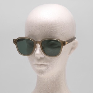 ダンヒル サングラス メンズ ウェリントン UVカット ブラウン&グリーン DU0046SA 004 DUNHILL