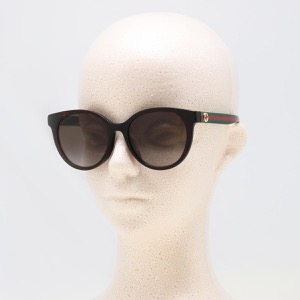 グッチ サングラス メンズ レディース バタフライ UVカット ハヴァナマーブルブラウン&グリーン&ブラウン GG0702SKN 003 GUCCI