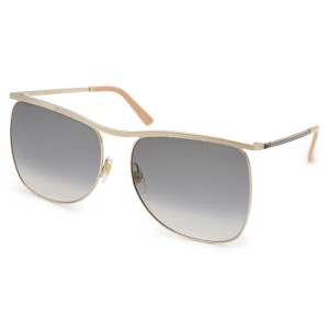 グッチ サングラス レディース ティアドロップ UVカット GG ゴールド&グレー GG0820S 001 GUCCI