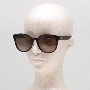 グッチ サングラス メンズ レディース ウェリントン UVカット GG ハヴァナマーブルブラウン&グリーン&ブラウン GG0854SK 003 GUCCI