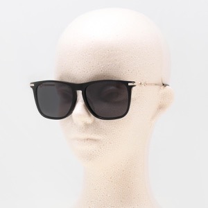 グッチ サングラス メンズ レディース UVカット ブラック&ゴールド&グレー GG0915SA 001 30010416001 GUCCI