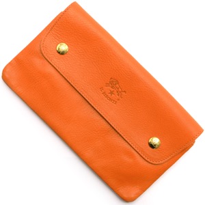 イルビゾンテ 長財布 財布 メンズ レディース オレンジ C0937 P 166 IL BISONTE