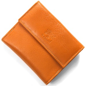 イルビゾンテ 二つ折り財布 財布 メンズ レディース キャラメルオレンジ SMW044 PV0005 CA106B IL BISONTE