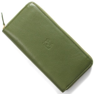 イルビゾンテ 長財布 財布 メンズ ラウンドファスナー シプレッソグリーン SZW046 PV0001 GR377B IL BISONTE
