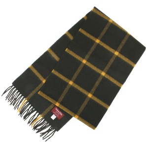 ジョシュアエリス マフラー/ストール メンズ レディース ウィンド・ペン柄 エクスプロードウィンドウペングリーンマルチ LCS 50501 JOSHUA ELLIS