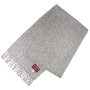 ジョシュアエリス マフラー/ストール メンズ レディース 無地 ミッドグレー RWC 50523 JOSHUA ELLIS