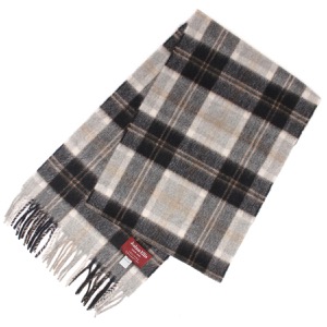 ジョシュアエリス マフラー/ストール メンズ レディース タータンチェック柄 シルバーバノックベーンマルチ RWC 50533 JOSHUA ELLIS