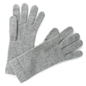 ジョンストンズ 手袋/ニットグローブ レディース HAD3226 ニット ライトグレー HAD03226 HA0308 JOHNSTONS