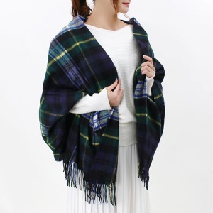 ジョンストンズ ストール/マフラー メンズ レディース WA56 大判 ドレスゴードングリーンマルチ WA000056 KU0312 JOHNSTONS