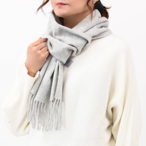 ジョンストンズ ストール/マフラー メンズ レディース WA57 シルバーライトグレー WA000057 HA0100 JOHNSTONS