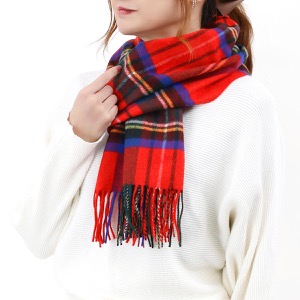 ジョンストンズ ストール/マフラー メンズ レディース WA57 ロイヤルスチュワートレッドマルチ WA000057 KU0303 JOHNSTONS