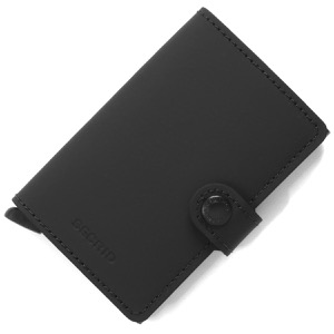 セクリッド カードケース/三つ折り財布（札入れ）/ミニ財布 財布 メンズ ミニウォレット マット カードホルダー スーパークイックアクセス ブラック MINIWALLET MATTE BLACK SECRID