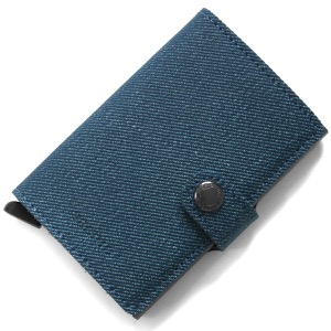 セクリッド カードケース/三つ折り財布（札入れ）/ミニ財布 財布 メンズ ミニウォレット ツイスト カードホルダー スーパークイックアクセス ジーンズブルー MINIWALLET TWIST JEANS BLUE SECRID