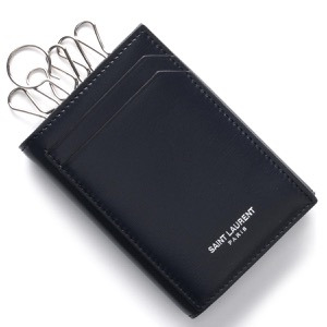 サンローランパリ キーケース/カードケース メンズ レディース フラグメント FRAGMENTS ディープマリンブルー 483243 D434N 4147 SAINT LAURENT PARIS