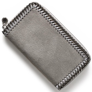 ステラマッカートニー 長財布 財布 レディース ファラベラ シャギーディア ライトグレー 434750 W9132 1220 STELLA McCARTNEY