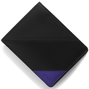 トゥミ 二つ折り財布（札入れ） 財布 メンズ ナッソー ブラック&ブルーピースパープル 126133 BLP TUMI