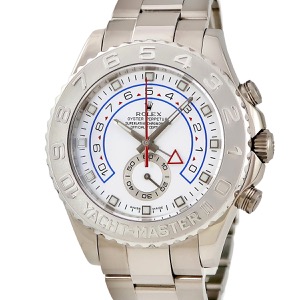 ロレックス ヨットマスター2 116689 V番 K18WG無垢 ホワイト レガッタクロノグラフ スモールセコンド 自動巻き