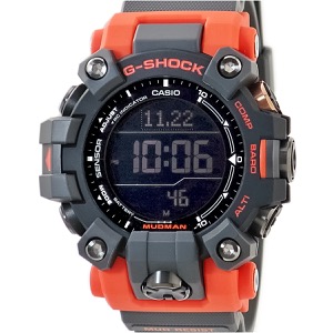 カシオ G-SHOCK マッドマン GW-9500-1A4ER Gショック デジタル 耐衝撃 防水 GMT 赤 クオーツ