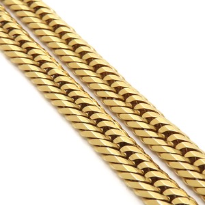 18金K18喜平ネックレス 25.7g 50cm トリプル12面 メンズ｜ファッション