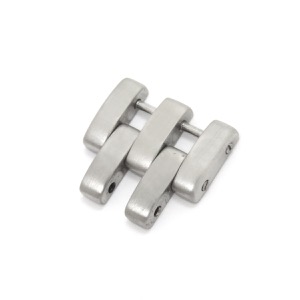 カルティエ 腕時計パーツ パンテール MM用 コマ ステンレススチール シルバー 純正 1コマ パーツ SS製 旧型 15mm 5連 中古