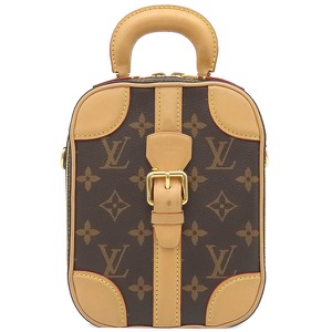 ルイヴィトン 2WAYバッグ ヴァリゼット ヴェルティカル モノグラムキャンバス ブラウン 茶 ハンドバッグ ショルダー  M68623 中古