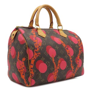 ルイヴィトン ハンドバッグ ラマージュ スピーディ30 モノグラムキャンバス ブラウン 茶 ボストン パドロック・鍵の欠品  M41527 中古