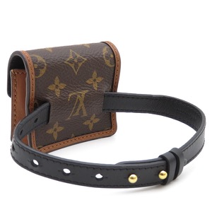 ルイヴィトン ブレスレット ブラスレ パーティー ドーフィーヌ モノグラムキャンバス ブラウン イヤホンケース M6786A 中古