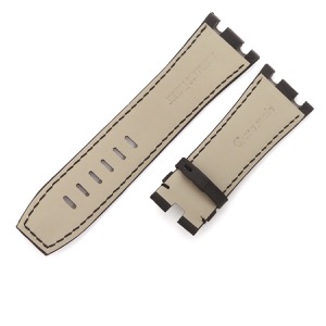 オーデマピゲ 腕時計パーツ ロイヤルオーク用 クロコバンド クロコダイル ブラック 新品未使用 純正 替え ベルト ストラップ 29mm ブラック 黒 中古