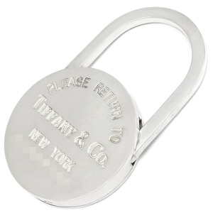 ティファニー キーホルダー リターン トゥ ティファニー パドロック シルバー925 シルバー TIFFANY＆Co. AG925  中古