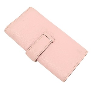 エルメス キーケース ベアン 4連キーケース シェーブル ピンク 中古