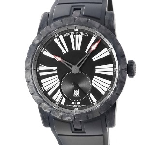 ロジェデュブイ エクスカリバー42 カーボン DBEX0509 スモセコ ブラック ローマン 自動巻き