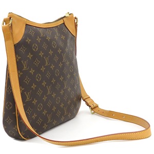 ルイヴィトン ショルダーバッグ オデオン MM モノグラムキャンバス ブラウン 茶  M56389 中古