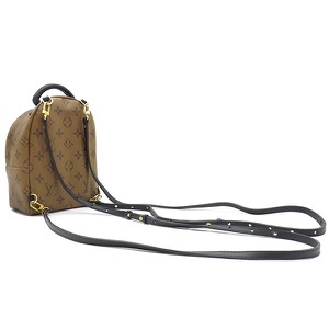 ルイヴィトン 2WAYバッグ パームスプリングスMINI モノグラムキャンバス ブラウン 茶  M44872 中古