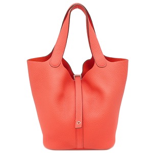 エルメス ハンドバッグ ピコタンロックMM  トリヨンクレマンス ピンク 中古