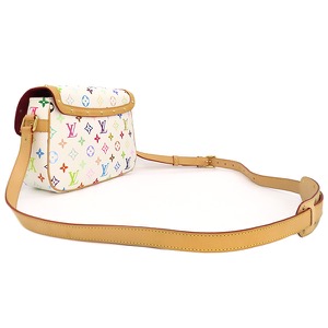 ルイヴィトン ショルダーバッグ ソローニュ ホワイト 白 斜め掛け  M92661 中古