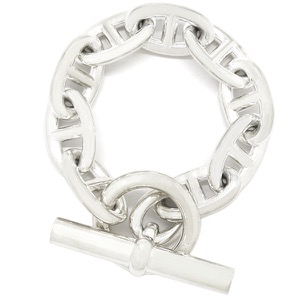 エルメス ブレスレット シェーヌダンクル TGM シルバー925 シルバー 9コマ スターリングシルバー SV925  中古