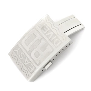 ロジェデュブイ 腕時計パーツ 純正 イージーダイバー用 ステンレススチール シルバー 22mm幅対応 Dバックル SS ステンレス スチール シルバー 銀  中古