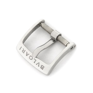 ブルガリ 腕時計パーツ 純正 ステンレススチール シルバー 尾錠 14mm幅対応 ステンレス スチール SS ピンバックル パーツ 替え 予備 スペア 部品 シルバー  中古
