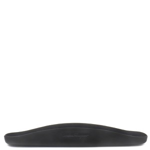 サルヴァトーレ・フェラガモ 小物 オパンケ デスクトレイ レザー ブラック 黒 レア ノベルティ ペントレイ 小物入れ  中古