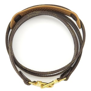 ルイヴィトン ショルダーストラップ モノグラム ショルダーストラップ モノグラムキャンバス ブラウン 茶 約119cm  中古