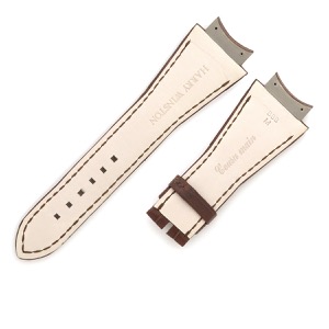 ハリーウィンストン 腕時計パーツ 純正 オーシャン用 クロコバンド クロコダイル ブラウン 未使用 替え クロコ バンド ベルト ストラップ 29ｍｍ ブラウン 茶  中古