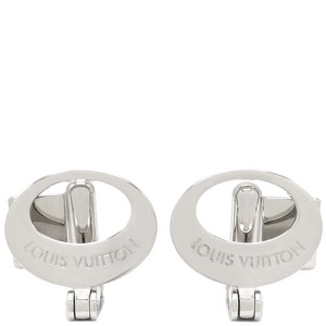 ルイヴィトン カフス トラベルキー メタル シルバー カフリンクス  M68099 中古