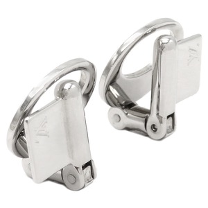 ルイヴィトン カフス トラベルキー メタル シルバー カフリンクス  M68099 中古