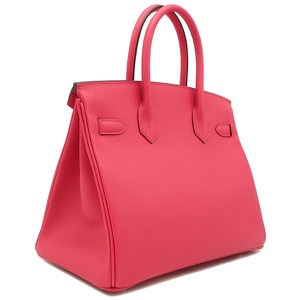 エルメス ハンドバッグ バーキン30 ヴォーエプソン ピンク 中古