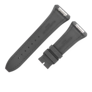 フランクミュラー 腕時計パーツ ヴァンガード V45用 クロコ×ラバーバンド クロコダイル ブラック 未使用 純正 ベルト バンド ストラップ 替え 28mm ブラック 黒  中古